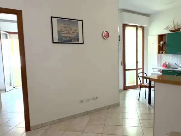 Vista sul disimpegno.